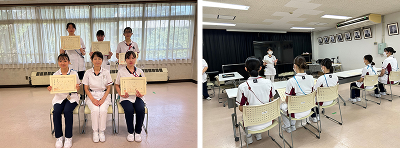 看護師免許授与式