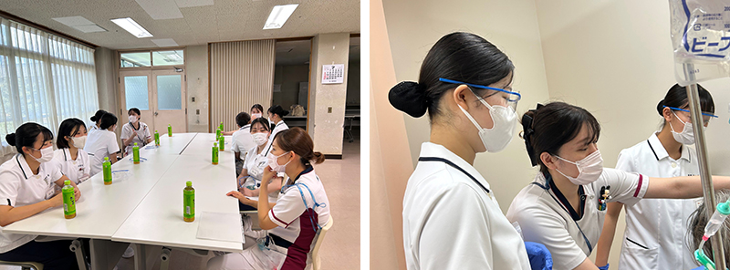 インターンシップふれあい看護体験